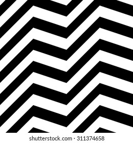 Seamless Stripe and Line Pattern. Vector Black and White Texture
