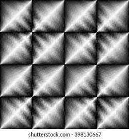 Seamless Stripe and Line Pattern. Vector Black and White Texture