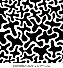 seamless stripe organic hand drawn line art seamless pattern. applicable for background, wallpaper and other decorative purpose such textile and clothing