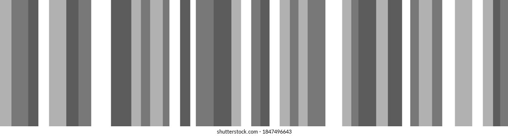 Seamless stripe pattern. Abstract background with stripes. Web banner. Black and white illustration