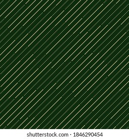 Seamless stripe pattern. Abstract geometric background from diagonal dashed stroke and stripes. Vector illustration
