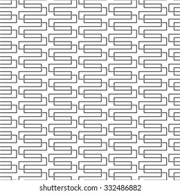Seamless stripe pattern. Abstract monochrome background. Vector regular texture