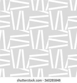 Seamless stripe pattern. Abstract monochrome background. Vector regular texture