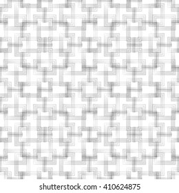 Seamless stripe pattern. Abstract monochrome background. Vector regular texture