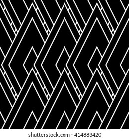 Seamless stripe pattern. Abstract monochrome background. Vector regular texture