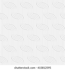 Seamless stripe pattern. Abstract monochrome background. Vector regular texture