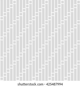 Seamless stripe pattern. Abstract monochrome background. Vector regular texture