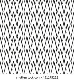 Seamless stripe pattern. Abstract monochrome background. Vector regular texture
