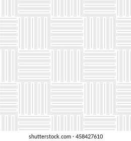 Seamless stripe pattern. Abstract monochrome background. Vector regular texture
