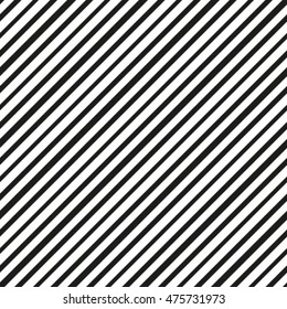 Seamless stripe pattern. Abstract monochrome background. Vector regular texture