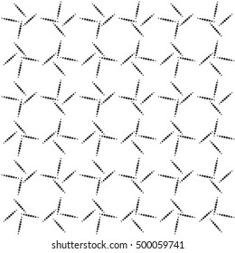 Seamless stripe pattern. Abstract monochrome background. Vector regular texture