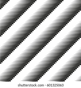 Seamless stripe pattern. Abstract monochrome background. Vector regular texture