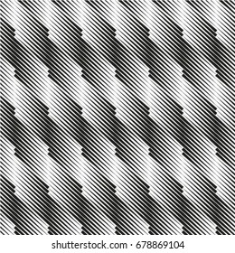 Seamless stripe pattern. Abstract monochrome background. Vector regular texture