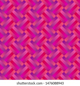 Seamless stripe pattern background - abstract vector graphic design from diagonal rectangles