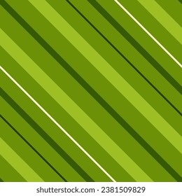 Seamless stripe pattern background in tones of green