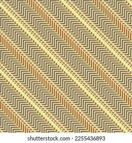 Patrón de franja sin soldadura. Coloró un hueso de arenque de textura de fondo de banda. Diseño textil. De impresión en tela, camisa, textil, cortina y mantel. Vector.