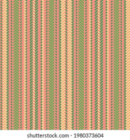 Seamless stripe pattern. Colored striped herringbone textured. Textile design. Geometric vertical lines for printing on fabric.