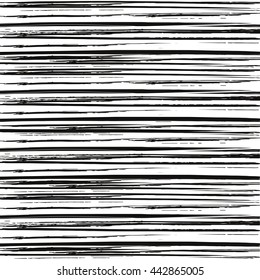 Seamless stripe pattern. Hand drawn grunge background. Abstract textured striped background. Vector pattern.