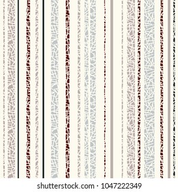 Seamless stripe pattern. Shabby chic vector illustration