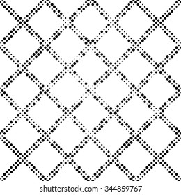Seamless Stripe Pattern. Vector Monochrome Texture