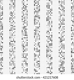 Seamless Stripe Pattern. Vector Monochrome Texture