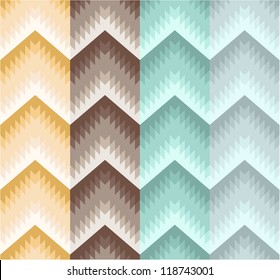 Seamless stripe zigzag pattern