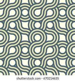 Seamless striped abstract pattern background. Vector illustration.