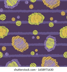 Seamless striped abstract pattern colorful shapes repeat endless background cover texture for textile, clothing, wallpapers, curtains, carpets, wrapping paper, fashion fabric prints