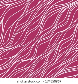 Seamless striped abstract white pattern on a purple background. vector illustration 