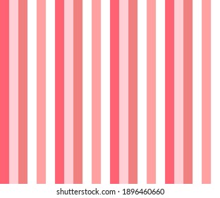 Seamless striped background in pink colors.