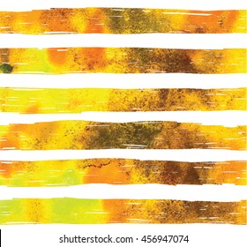 
Seamless striped background . Texture watercolor paint stains. 
Multi-colored spots .