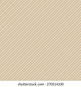 Seamless striped grunge pattern. Vintage design beige lines background