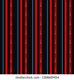 Seamless striped pattern. Abstract geometric pattern with vertical stripes. Vector