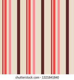 Seamless striped pattern. Abstract geometric pattern witn vertical stripes. Vector