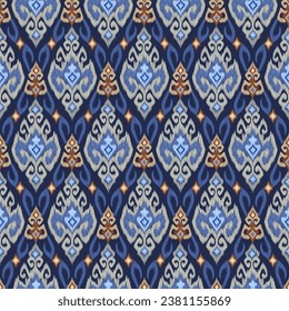 Seamless striped pattern in Aztec style. Folk embroidery. Indian, Scandinavian, Gypsy, Mexican, African carpet.