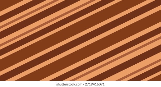Padrão listrado sem emenda em brown.Autumn, outono listras sem emenda pattern.Diagonal linhas abstrato padrão vetor ilustração fundo papel de parede.