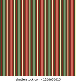 seamless striped pattern in Christmas colors