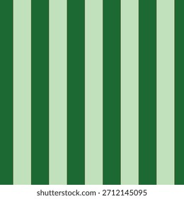 Padrão listrado contínuo com linhas verticais verdes em um estilo vetorial retro moderno. Fundo de repetição mínimo perfeito para papel de parede, embalagem, têxteis, papelaria, branding e web design