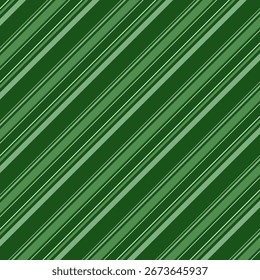 Seamless striped pattern in green for winter, Christmas.Diagonal stripes lines abstract repeat pattern vector illustration background wallpaper for fabric and prints.