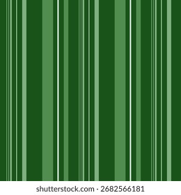 Seamless striped pattern in green.Vertical stripes lines abstract repeat pattern vector illustration background wallpaper for fabric and prints.