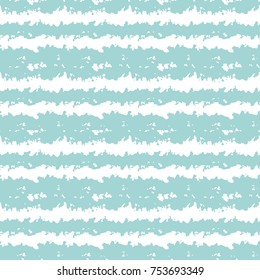 Seamless striped pattern with horizontal  black and white lines.Blue and white