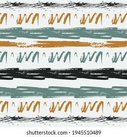Seamless striped pattern. Horizontal line with torn paper effect. Texture for backdrop. For cloth.