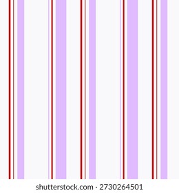 Padrão listrado sem costura em pastel roxo, vermelho e branco.Vertical listras linhas abstrato padrão padrão vetor ilustração fundo papel de parede para tecido e impressões.