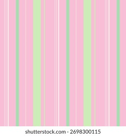 Seamless striped pattern in pink and green.Vertical stripes lines abstract repeat pattern vector illustration background wallpaper for fabric and prints.