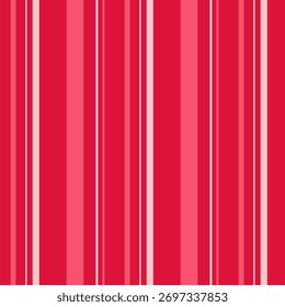 Patrón de rayas sin costuras en rojo. Líneas de rayas de Vertical Fondo de pantalla de fondo de Ilustración vectorial de patrón de repetición abstracto para tela y estampados.
