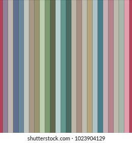 Seamless striped pattern in retro colors. Vector illustration.