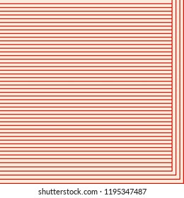 Seamless striped pattern in retro colors. Vector illustration.
