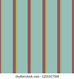 Seamless striped pattern in retro colors. Vector illustration.