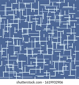 Seamless  striped pattern in retro colors . Circles and points. Vector