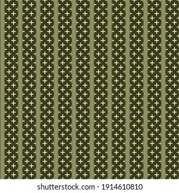 Patrón de rayas sin brillo en colores retro con punto de polka. Patrón rayado vertical. Ilustración del vector